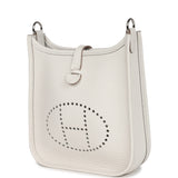 Hermes Evelyne TPM Gris Pale Clemence Palladium Hardware