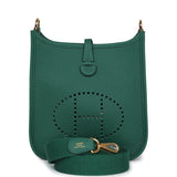 Hermes Evelyne TPM Vert Yucca Clemence Palladium Hardware