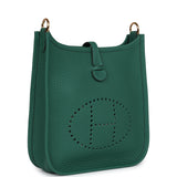 Hermes Evelyne TPM Vert Moyen Clemence Gold Hardware