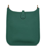 Hermes Evelyne TPM Vert Yucca Clemence Palladium Hardware