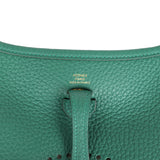 Hermes Evelyne TPM Vert Moyen Clemence Gold Hardware