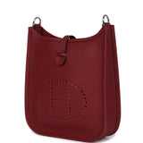 Hermes Evelyne TPM Rouge H Clemence Palladium Hardware