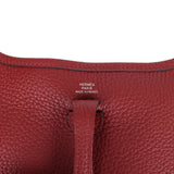 Hermes Evelyne TPM Rouge H Clemence Palladium Hardware