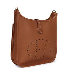 Hermes Evelyne III PM Gold Clemence Gold Hardware