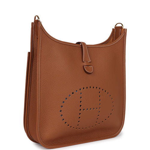 Hermes Evelyne III PM Gold Clemence Gold Hardware