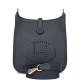 Hermes Evelyne TPM Gris Misty Clemence Permabrass Hardware