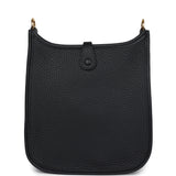 Hermes Evelyne TPM Black Clemence Gold Hardware