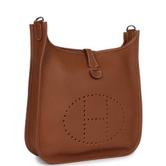 Hermes Evelyne III PM Gold Clemence Palladium Hardware