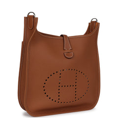 Hermes Evelyne III PM Gold Clemence Palladium Hardware