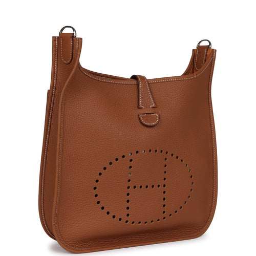 Hermes Evelyne III PM Gold Clemence Palladium Hardware