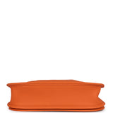 Hermes Evelyne III PM Orange Clemence Palladium Hardware