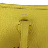 Hermes Evelyne TPM Lime Clemence Palladium Hardware