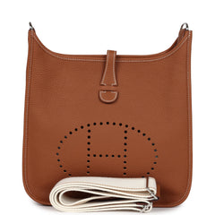 Hermes Evelyne III PM Gold Clemence Palladium Hardware
