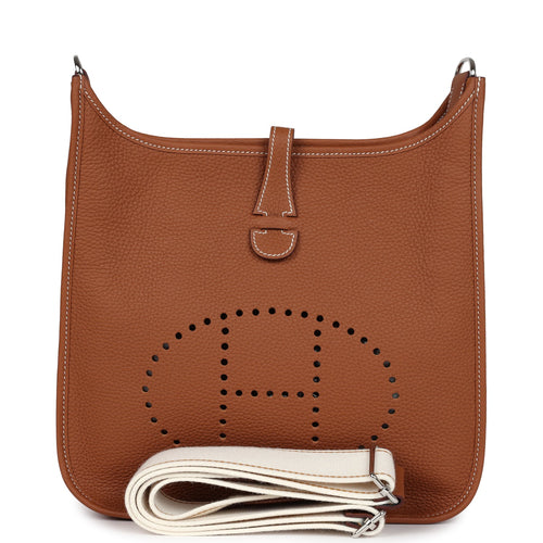 Hermes Evelyne III PM Gold Clemence Palladium Hardware