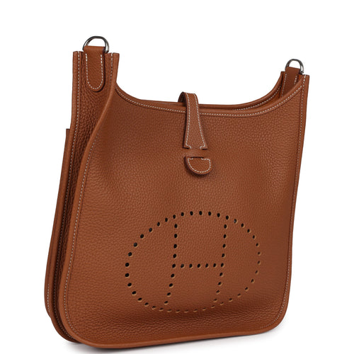 Hermes Evelyne III PM Gold Clemence Palladium Hardware