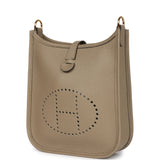 Hermes Evelyne TPM Beige Marfa Clemence Gold Hardware