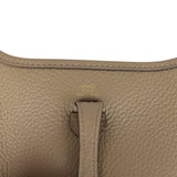 Hermes Evelyne TPM Beige Marfa Clemence Gold Hardware