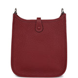 Hermes Evelyne TPM Rouge H Clemence Palladium Hardware