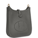 Hermes Evelyne TPM Gris Meyer Clemence Gold Hardware