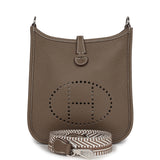 Hermes Evelyne TPM Etoupe Clemence Palladium Hardware