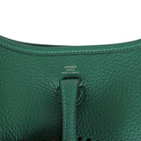 Hermes Evelyne TPM Vert Moyen Clemence Palladium Hardware