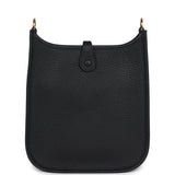 Hermes Evelyne TPM Black Clemence Gold Hardware