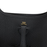 Hermes Evelyne TPM Black Clemence Gold Hardware