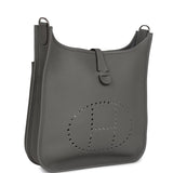 Hermes Evelyne III PM Gris Meyer Clemence Palladium Hardware