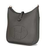 Hermes Evelyne III PM Gris Meyer Clemence Gold Hardware