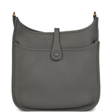 Hermes Evelyne III PM Gris Meyer Clemence Gold Hardware