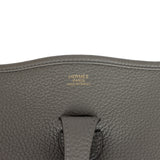 Hermes Evelyne III PM Gris Meyer Clemence Gold Hardware