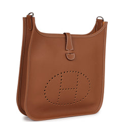 Hermes Evelyne III PM Gold Clemence Palladium Hardware