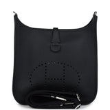 Hermes Evelyne III PM Black Clemence Palladium Hardware