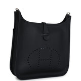 Hermes Evelyne III PM Black Clemence Palladium Hardware