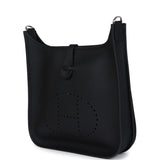 Hermes Evelyne III PM Black Clemence Palladium Hardware