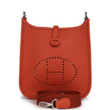 Hermes Evelyne TPM Terre Battue Maurice Palladium Hardware