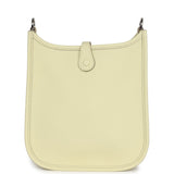 Hermes Evelyne TPM Jaune Milton Clemence Palladium Hardware