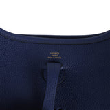 Hermes Evelyne TPM Bleu Saphir Taurillon Maurice Gold Hardware