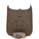 Hermes Evelyne TPM Etoupe Clemence Gold Hardware