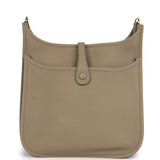 Hermes Evelyne III PM Beige Marfa Clemence Gold Hardware