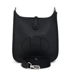 Hermes Evelyne TPM Black Clemence Palladium Hardware