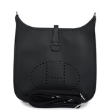 Hermes Evelyne III PM Black Clemence Palladium Hardware