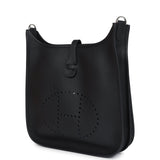 Hermes Evelyne III PM Black Clemence Palladium Hardware