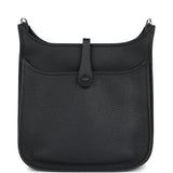 Hermes Evelyne III PM Black Clemence Palladium Hardware