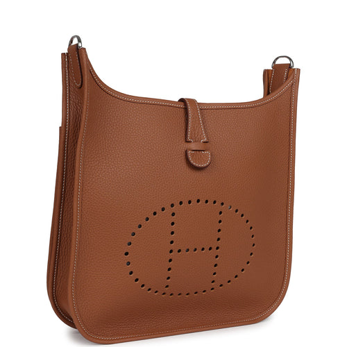 Hermes Evelyne III PM Gold Clemence Palladium Hardware