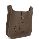 Hermes Evelyne III PM Etoupe Clemence Palladium Hardware - Thumbnail View 2