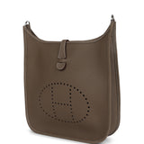 Hermes Evelyne III PM Etoupe Clemence Palladium Hardware - Thumbnail View 3
