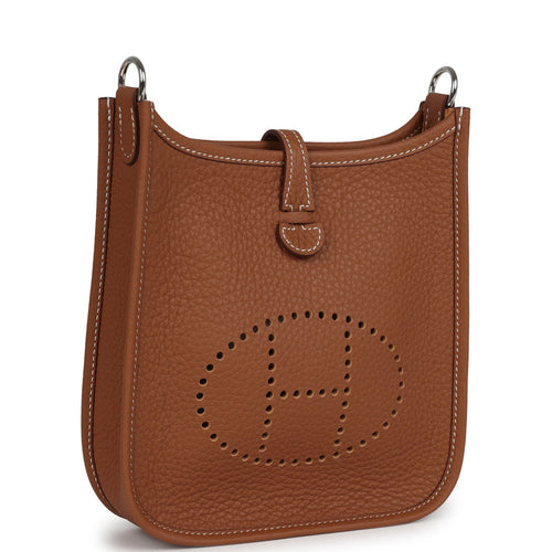 Hermes Evelyne TPM Gold Clemence Palladium Hardware side 3