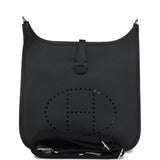 Hermes Evelyne III PM Black Clemence Palladium Hardware - Thumbnail View 1