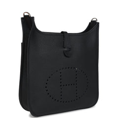 Hermes Evelyne III PM Black Clemence Palladium Hardware